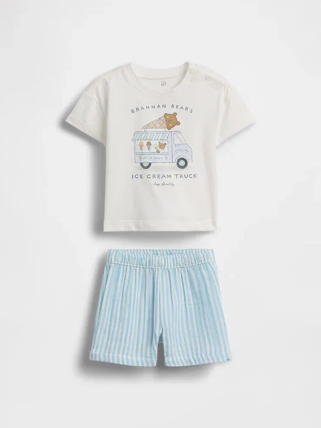 Baby Brannan Bear-outfitset