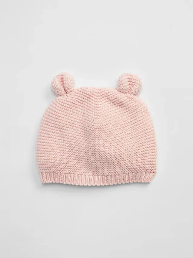 Baby Brannan-mutsje met beertje