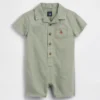 Baby-denim boxpakje met zakken