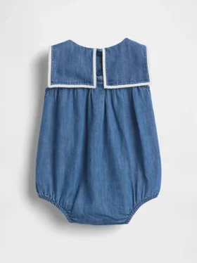 Baby-denim matrozenbody