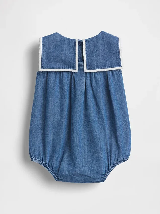 Baby-denim matrozenbody