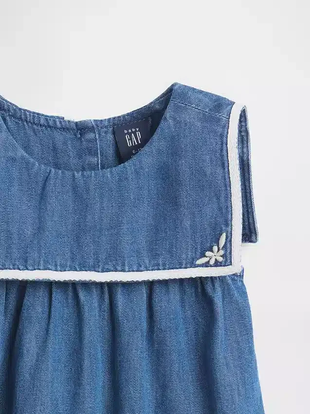 Baby-denim matrozenbody