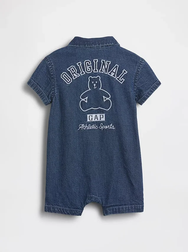 Baby-denim shorty-boxpakje met Gap Logo