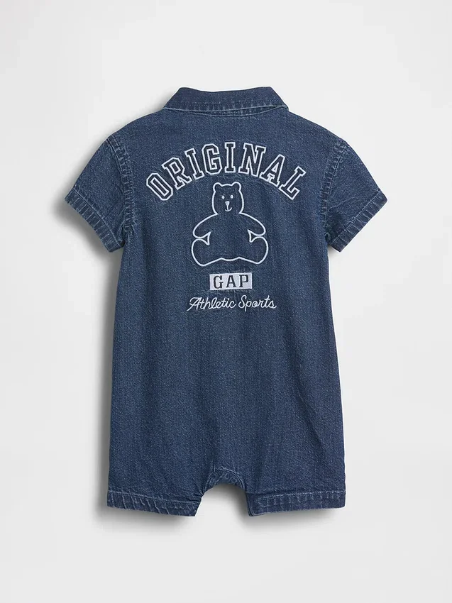 Baby-denim shorty-boxpakje met Gap Logo