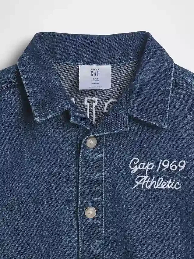 Baby-denim shorty-boxpakje met Gap Logo