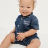 Baby-denim shorty-boxpakje met Gap Logo