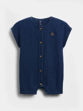 Baby-denim-shorty-boxpakje van katoenen gaas