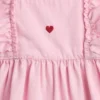 Baby-denimjurk met hartjes