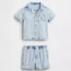 Baby-denimoutfitset