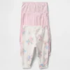 Baby First Favorites biologisch katoenbroeken met elastische taille (3-pack)