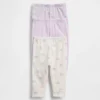 Baby First Favorites biologisch katoenbroeken met elastische taille (3-pack)