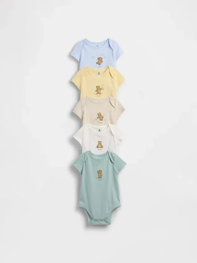 Baby First Favorites biologisch katoenen Body (5-pack)