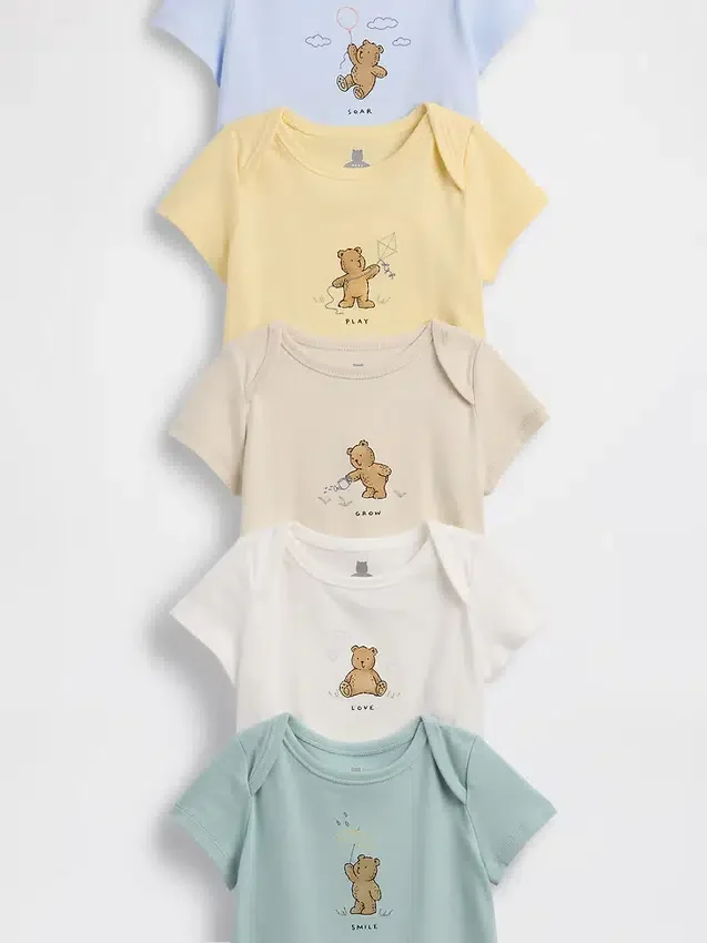 Baby First Favorites biologisch katoenen Body (5-pack)