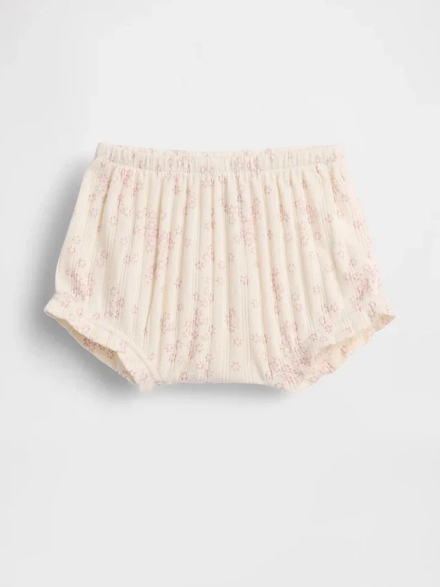 Baby First Favorites bloemenbloemertje van pointelle-rib