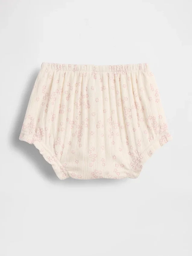Baby First Favorites bloemenbloemertje van pointelle-rib