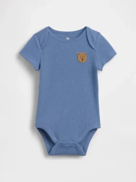 Baby First Favorites-body met wafelstructuur