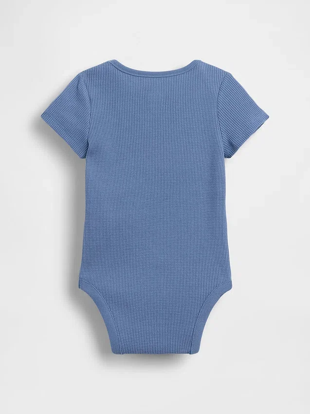 Baby First Favorites-body met wafelstructuur