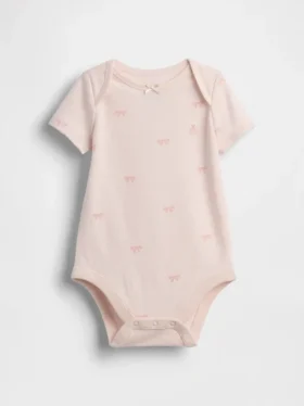 Baby First Favorites Body's met strikje van biologisch katoen