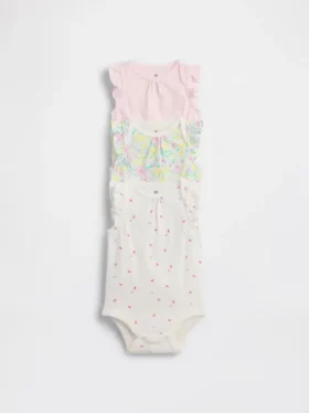 Baby First Favorites Body's van biologisch katoen (3-pack)