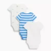 Baby First Favorites Body's van biologisch katoen (3-pack)