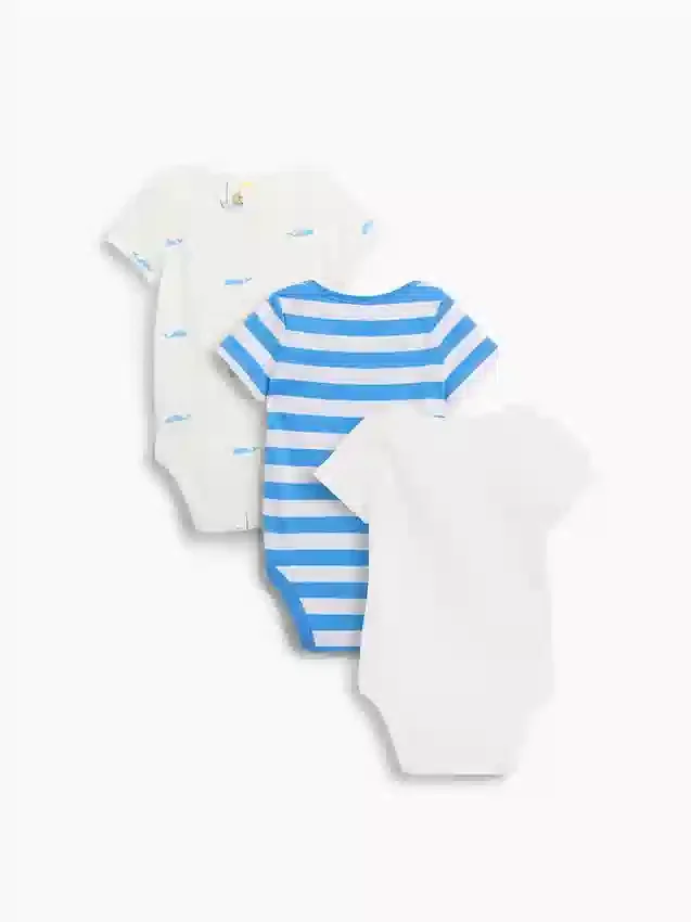 Baby First Favorites Body's van biologisch katoen (3-pack)