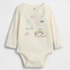 Baby First Favorites Body's van biologisch katoen met NYC-logozakje