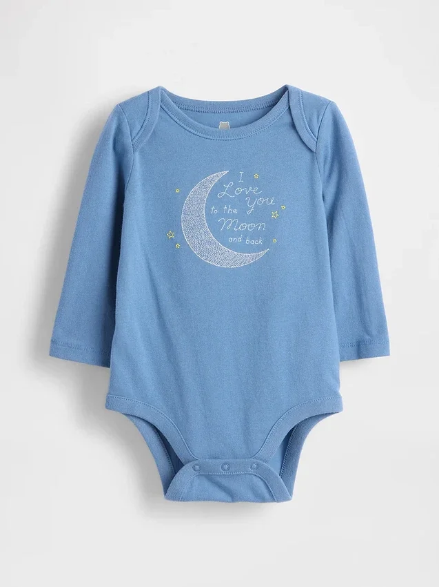 Baby First Favorites Body's van biologisch katoen met print