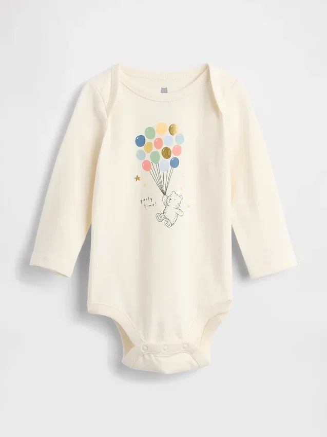 Baby First Favorites Body's van biologisch katoen met print