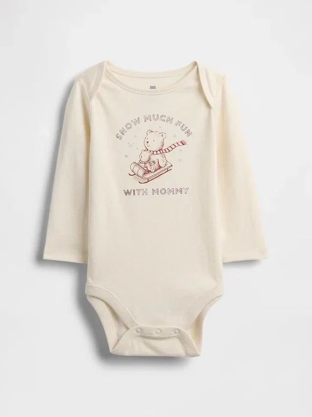 Baby First Favorites Body's van biologisch katoen met print