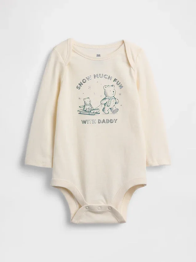 Baby First Favorites Body's van biologisch katoen met print