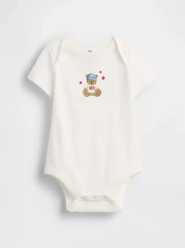 Baby First Favorites Body's van biologisch katoen met print