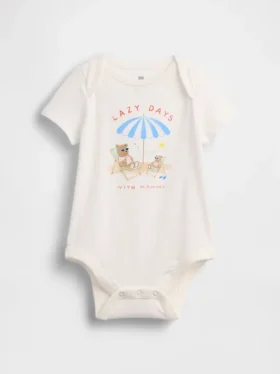 Baby First Favorites Body's van biologisch katoen met print