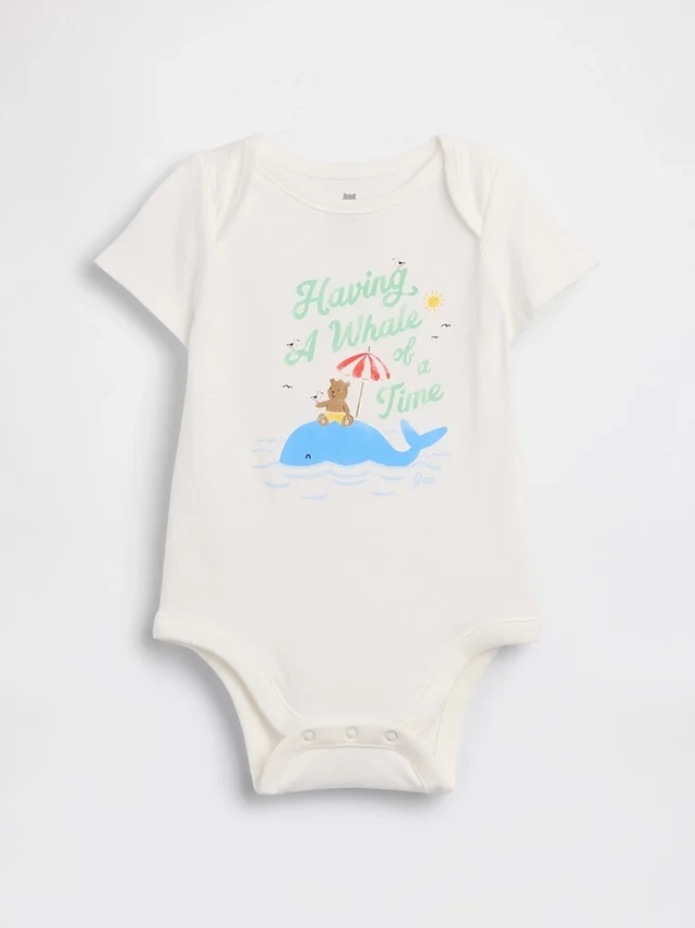 Baby First Favorites Body's van biologisch katoen met print