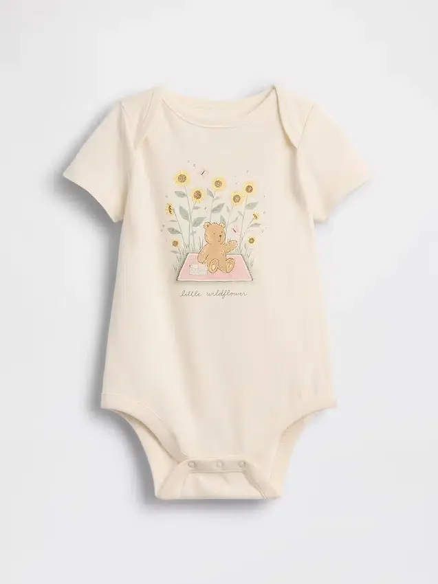 Baby First Favorites Body's van biologisch katoen met print