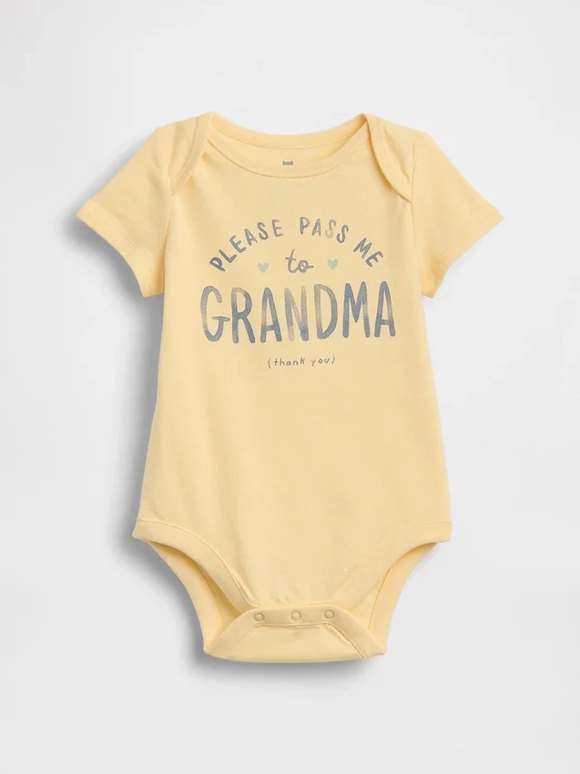 Baby First Favorites Body's van biologisch katoen met print