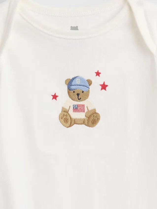 Baby First Favorites Body's van biologisch katoen met print
