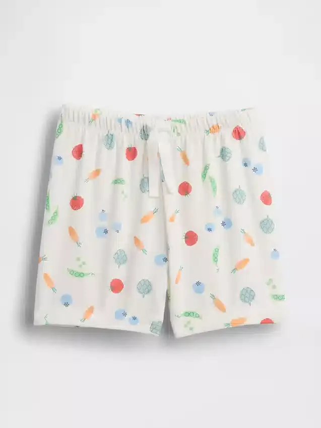 Baby First Favorites-korte broek met elastische tailleband