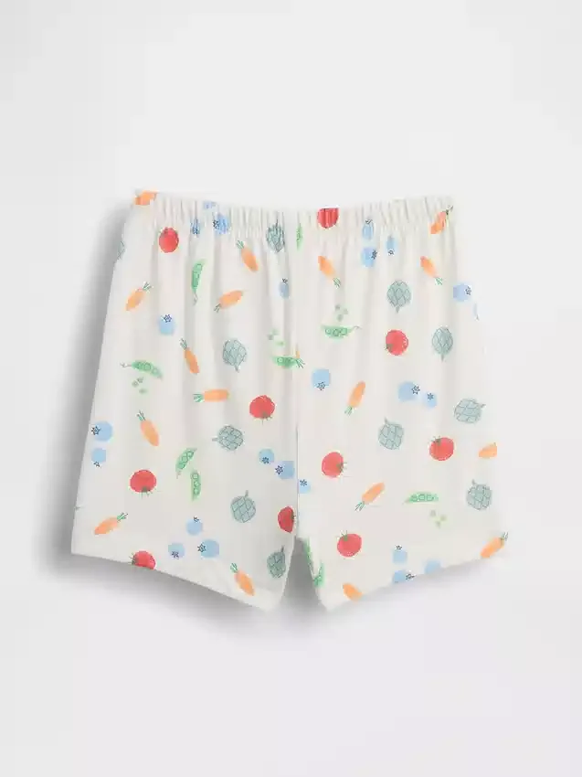 Baby First Favorites-korte broek met elastische tailleband