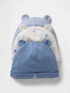 Baby First Favorites mutsje van biologisch katoen (3-pack)