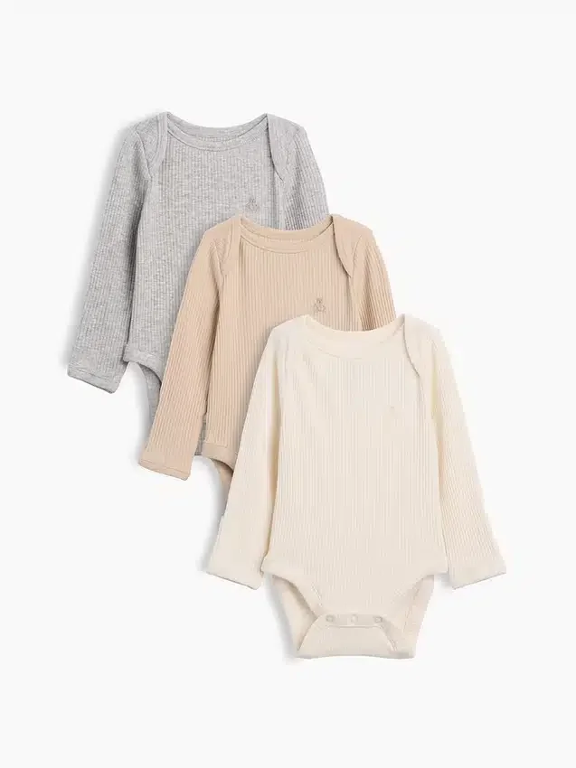 Baby First Favorites Tinyrib-Body (3-pack)