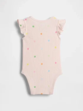 Baby First Favorites Tinyrib-Body met stippen