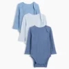 Baby First Favorites Tinyrib-body met zakje (3-pack)