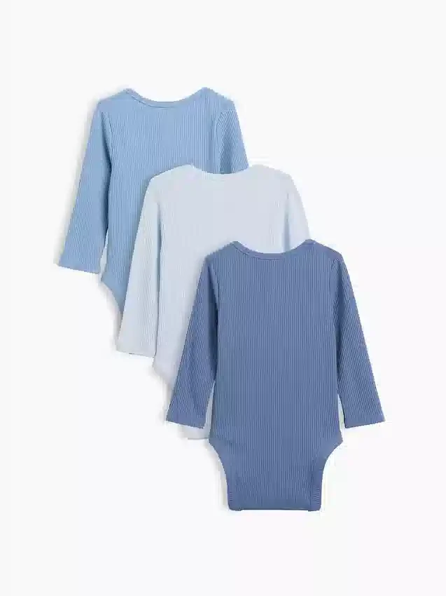 Baby First Favorites Tinyrib-body met zakje (3-pack)