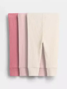 Baby First Favorites Tinyrib-broeken (3-pack)
