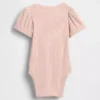 Baby First Favorites Tinyrib-rompertje met pofmouwtjes