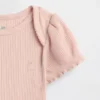 Baby First Favorites Tinyrib-rompertje met pofmouwtjes