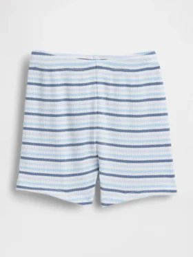 Baby First Favorites Tinyrib Stripe Pull-On korte broeken