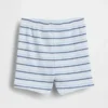 Baby First Favorites Tinyrib Stripe Pull-On korte broeken