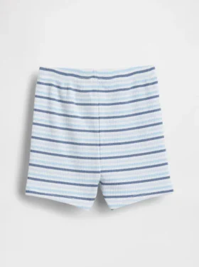 Baby First Favorites Tinyrib Stripe Pull-On korte broeken