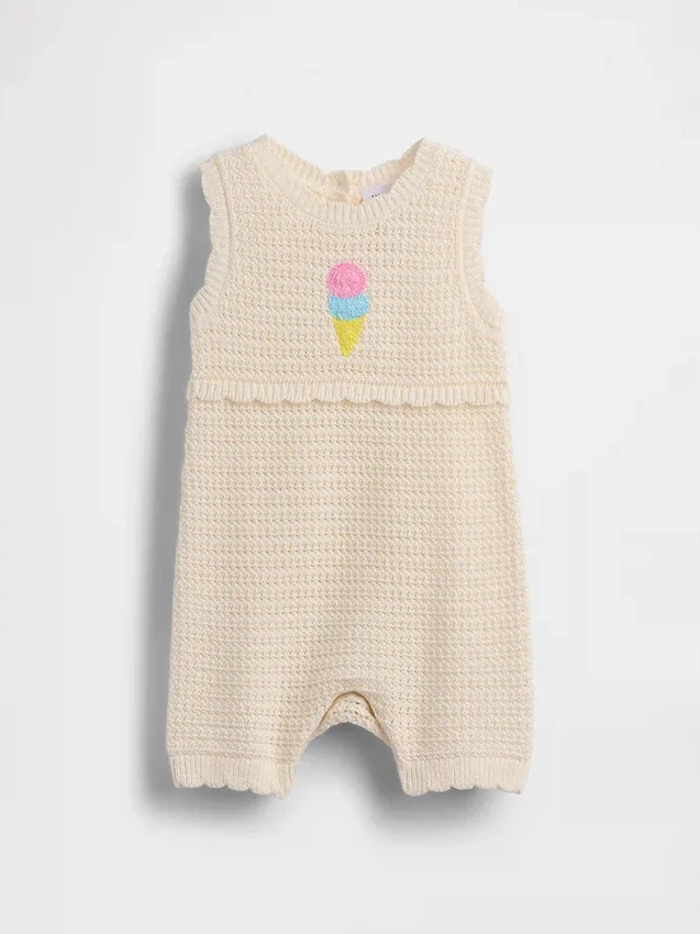 Baby-ijsje gehaakt boxpakje